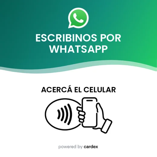 Tarjeta para WhatsApp